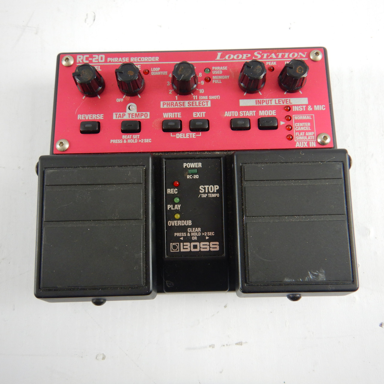 web限定アイテム Used Boss RC-20 LOOP STATION Guitar Effect ギター