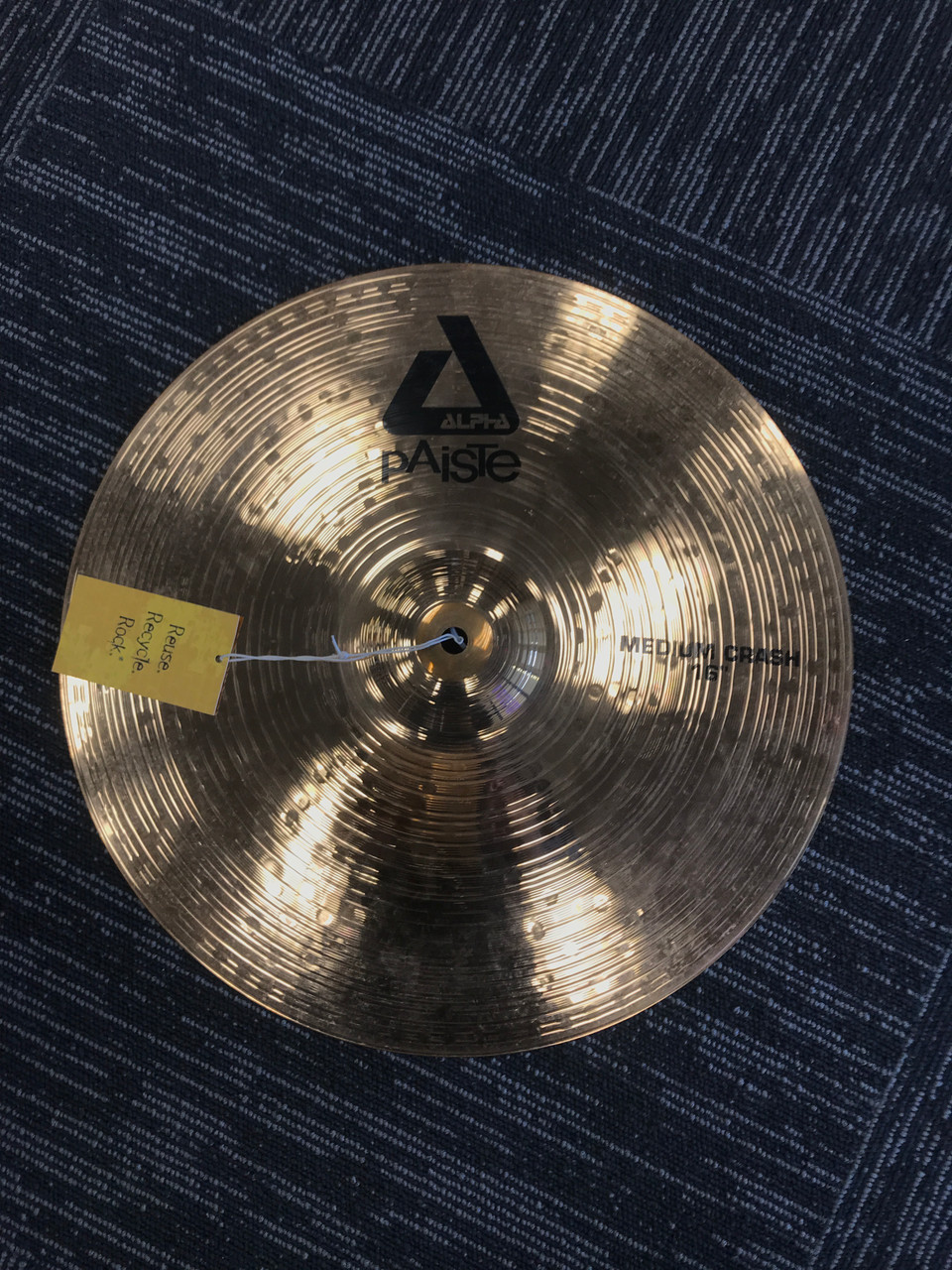 Used Paiste ALPHA MEDIUM CRASH 16 Cymbal 16