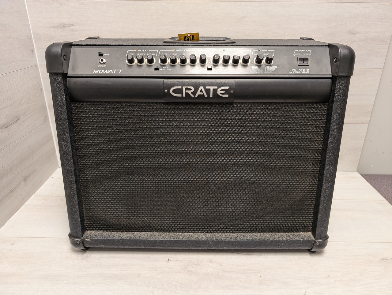 Used Crate GLX212 MULTI EFFECTS Solid State Guitar Amp 2 x 12