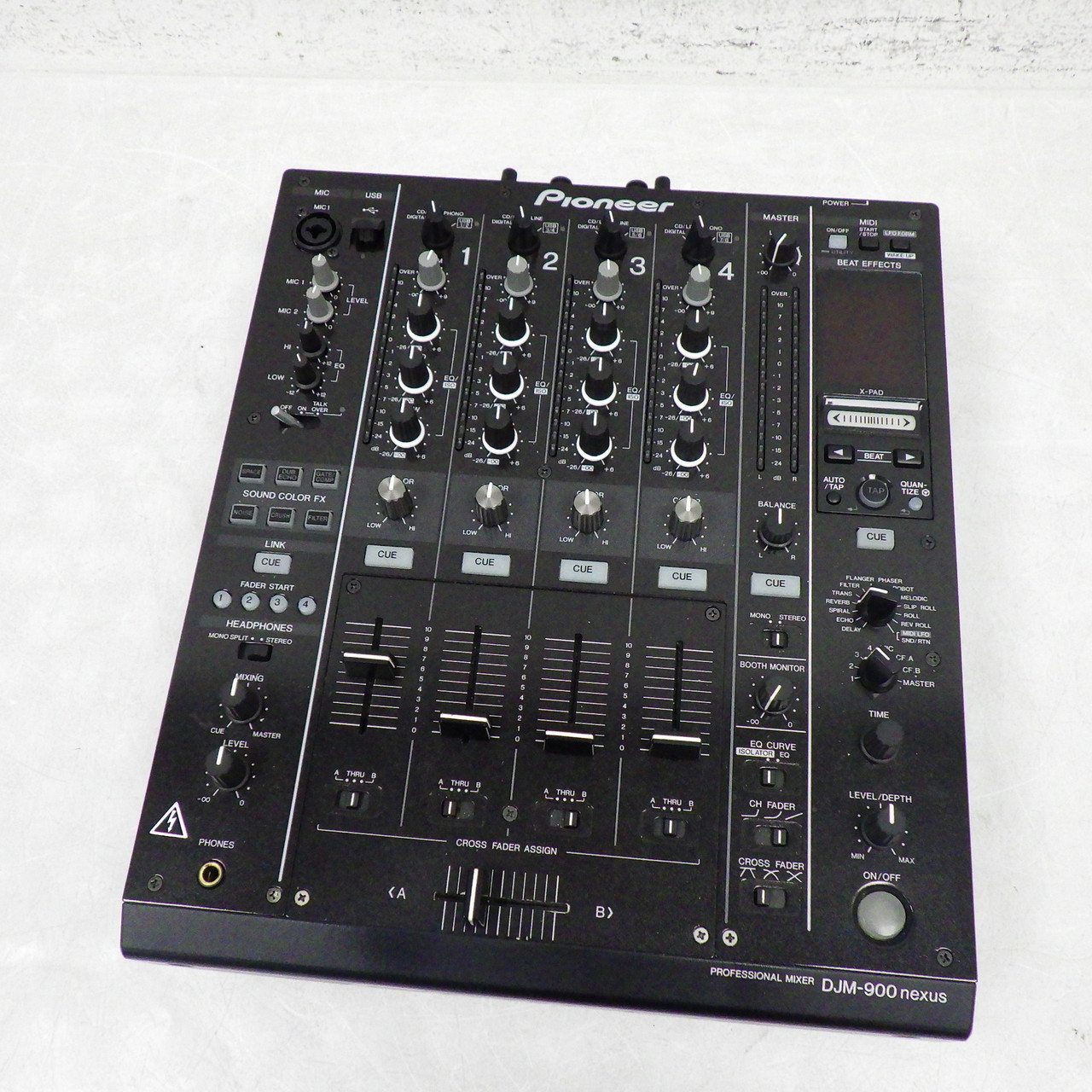 Pioneer DJM-900NXS NEXUS 4ch ミキサー パイオニア Pioneer DJM-900NXS Nexus DJミキサー 4ch パイオニア 音響 中古