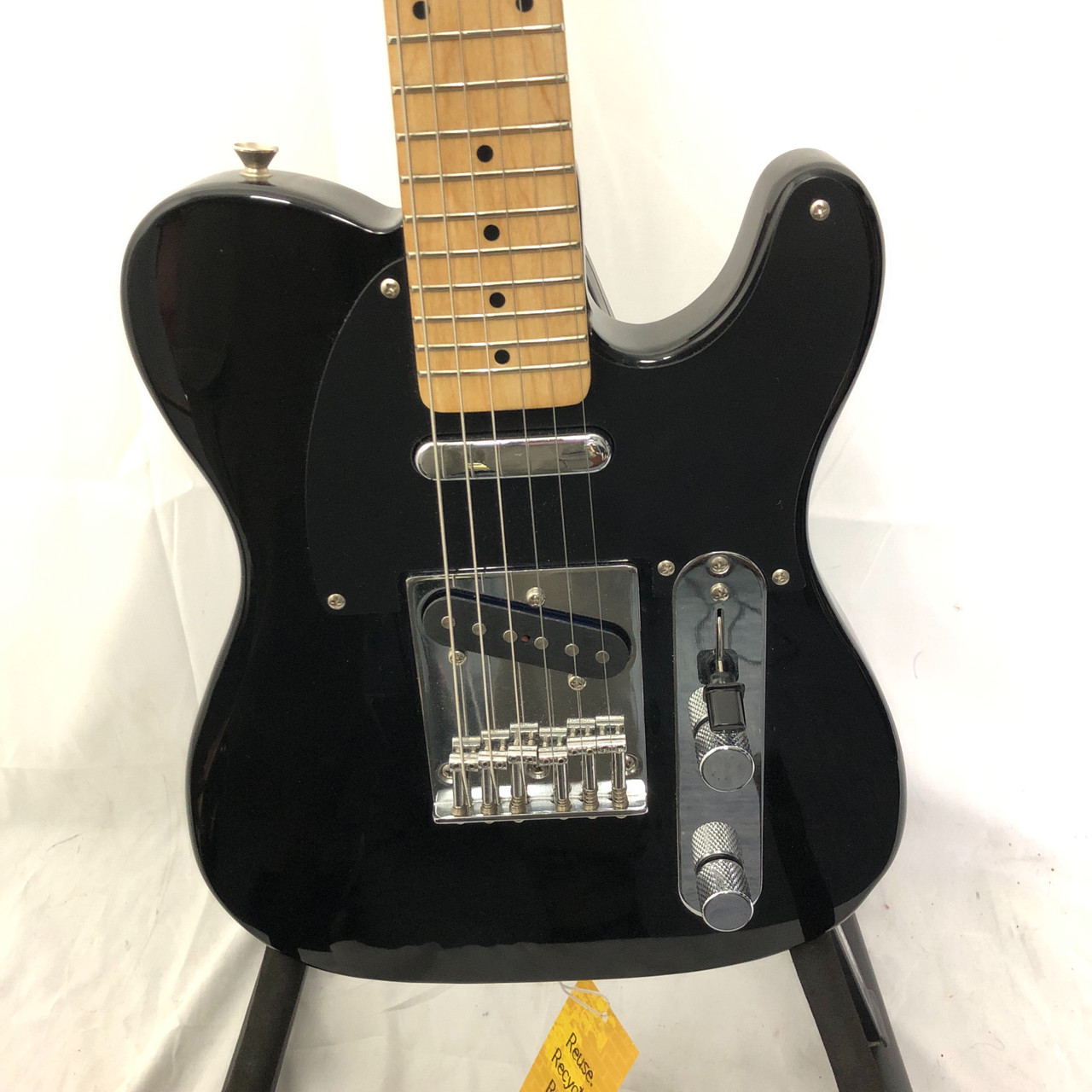 Used Fender MTL-32 Vintage T Type Electric Guitar Black 6-String