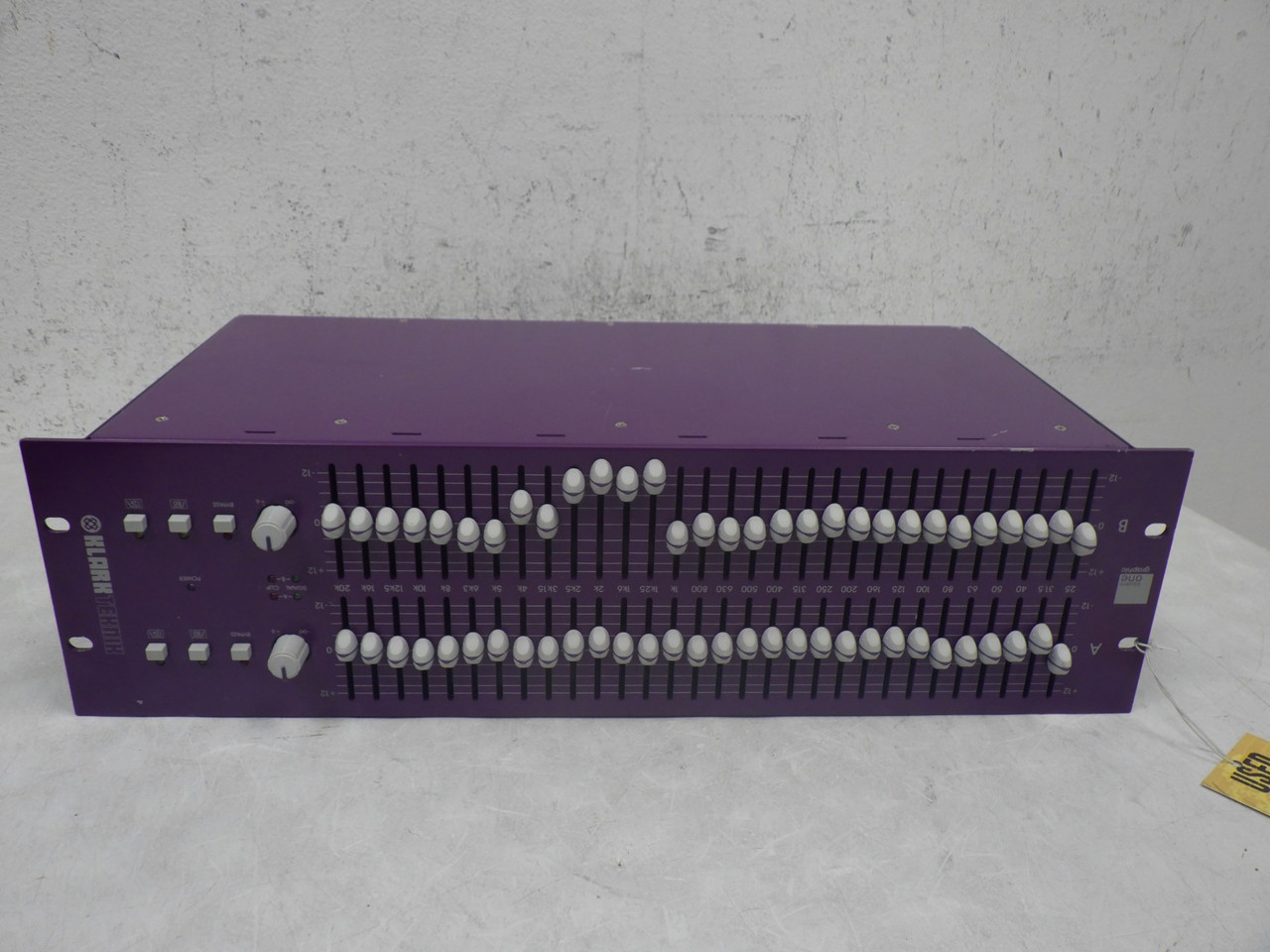 Used Klark Teknik SQ1G SQUARE ONE GRAPHIC EQUALIZER Pro