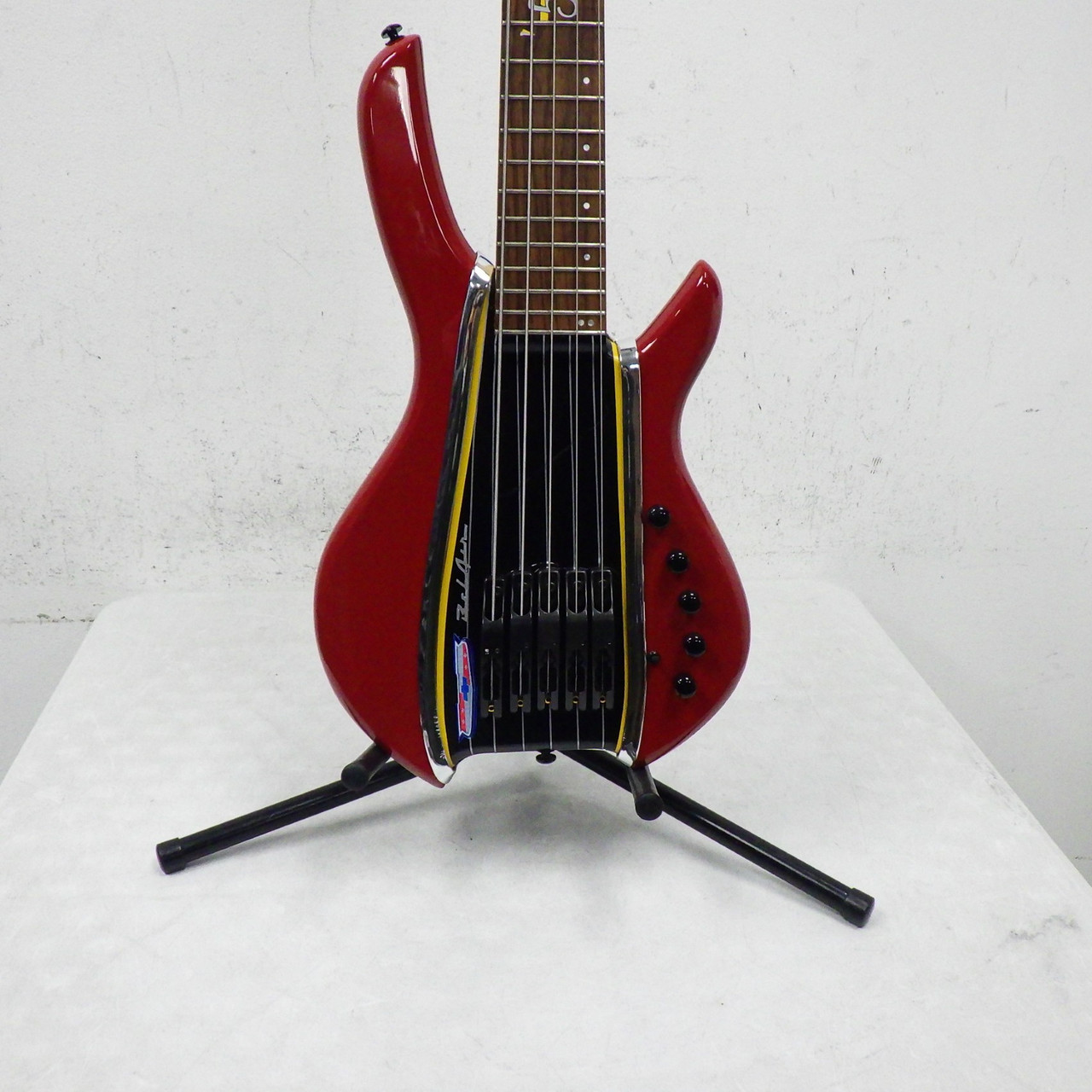 Used WILLCOX LIGHTWAVE SABER 5 STRING BASS Bass Guitar Red 5-String