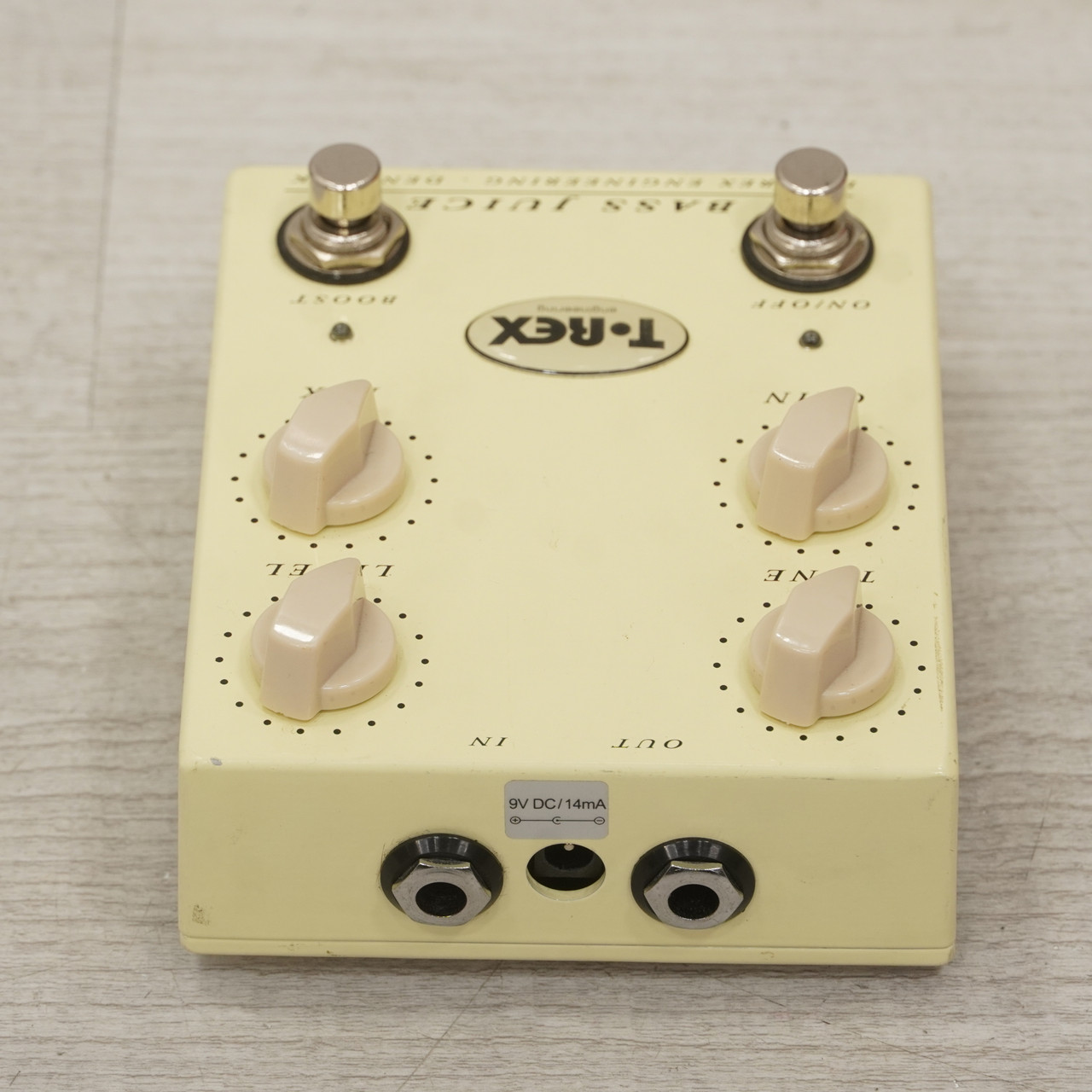 Used T-Rex Engineering Bass Juice Distortion Pedal 40015-S000318759