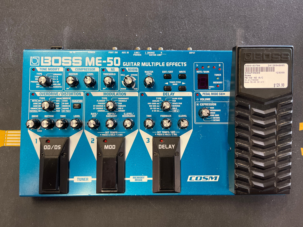 ギター Boss ME-50 Boss ME-50 Multi Effects Guitar Pedal | eBay