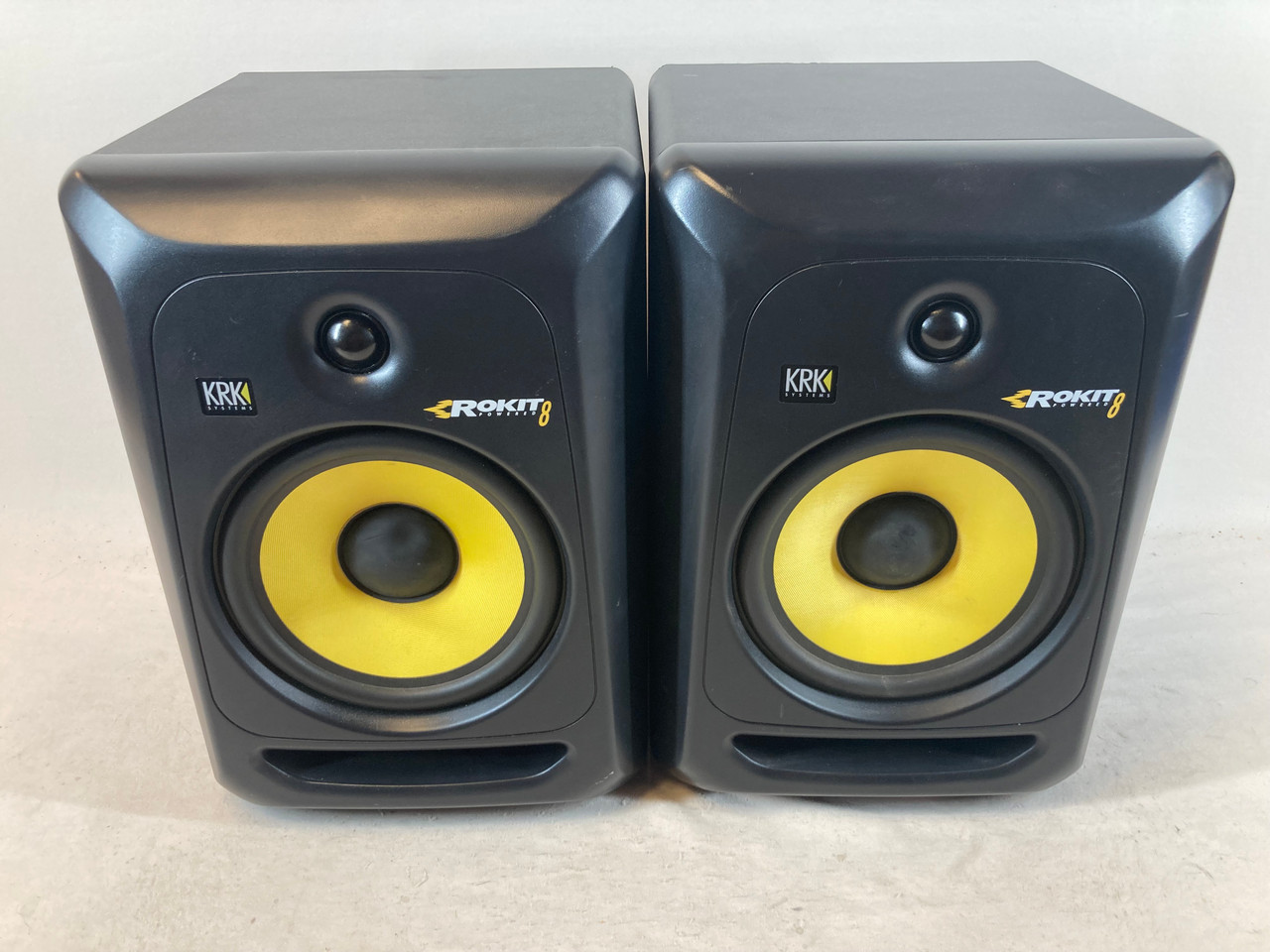Used KRK ROKIT 8 G2 PAIR Powered Studio Monitor