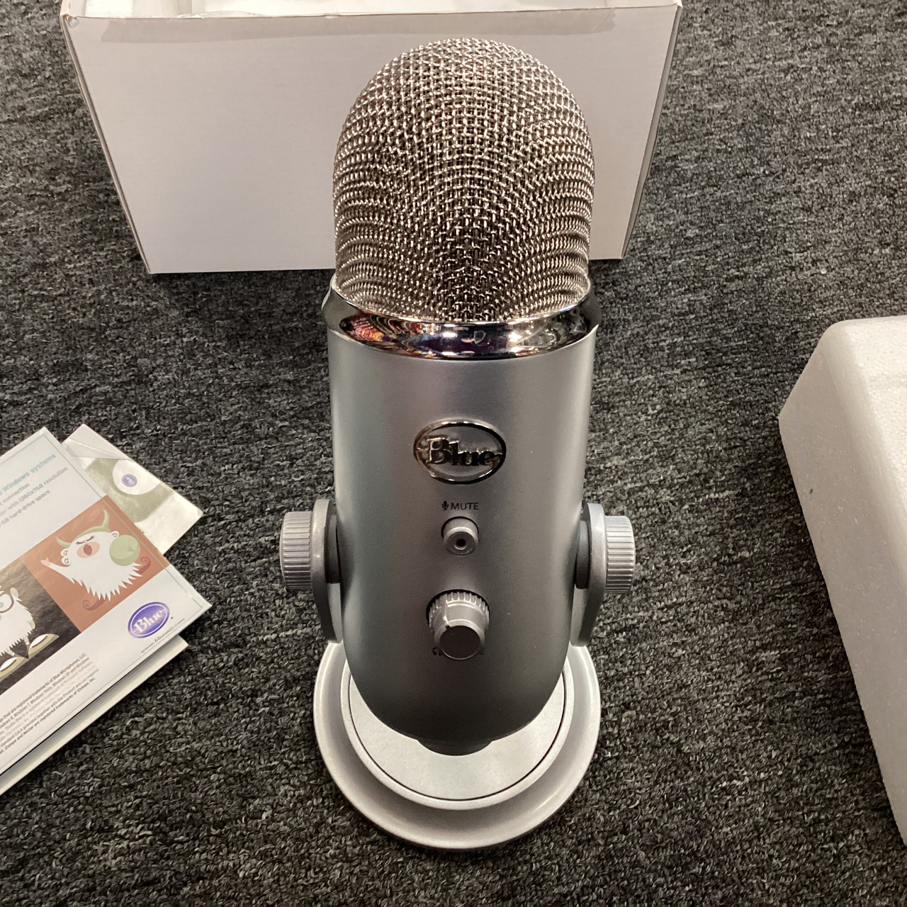 Used Blue YETI STUDIO USB Microphone