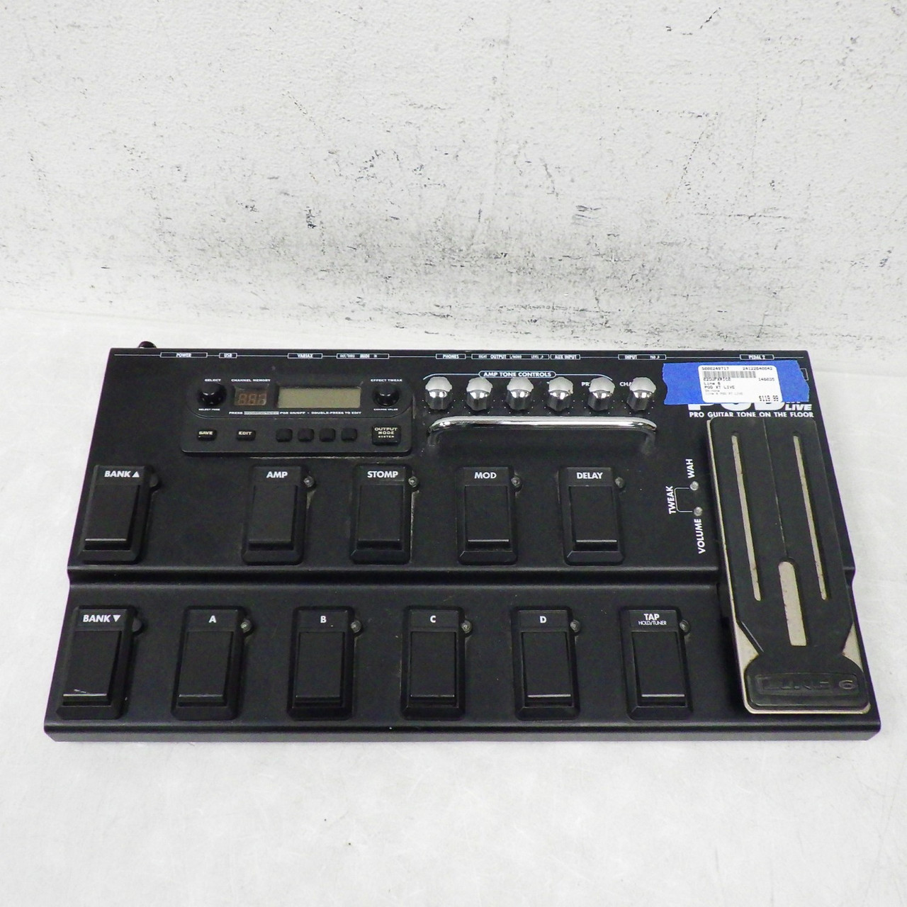 ⭕️安心保証 LINE6 マルチエフェクター POD XT LIVE 00547