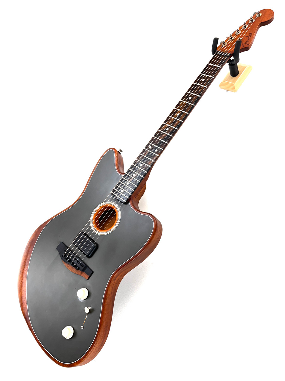 Used Fender ACOUSTASONIC JAZZMASTER Solid Top Acoustic