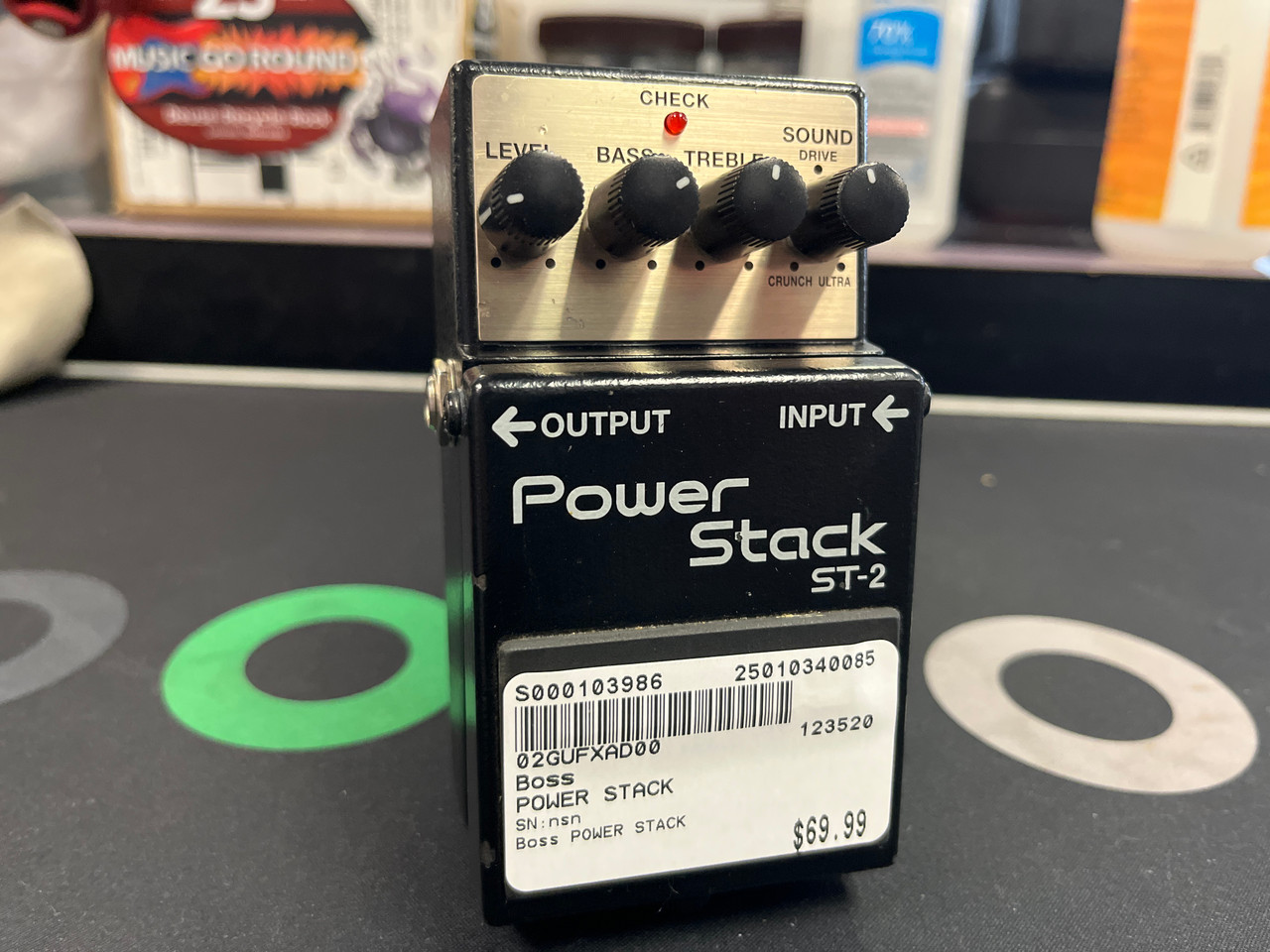 Used Boss POWER STACK Guitar Effect