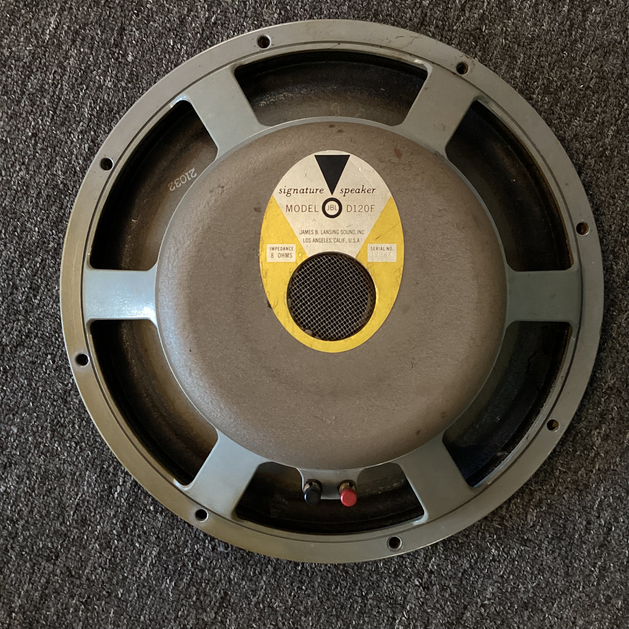 Used JBL D120F Guitar Accessory