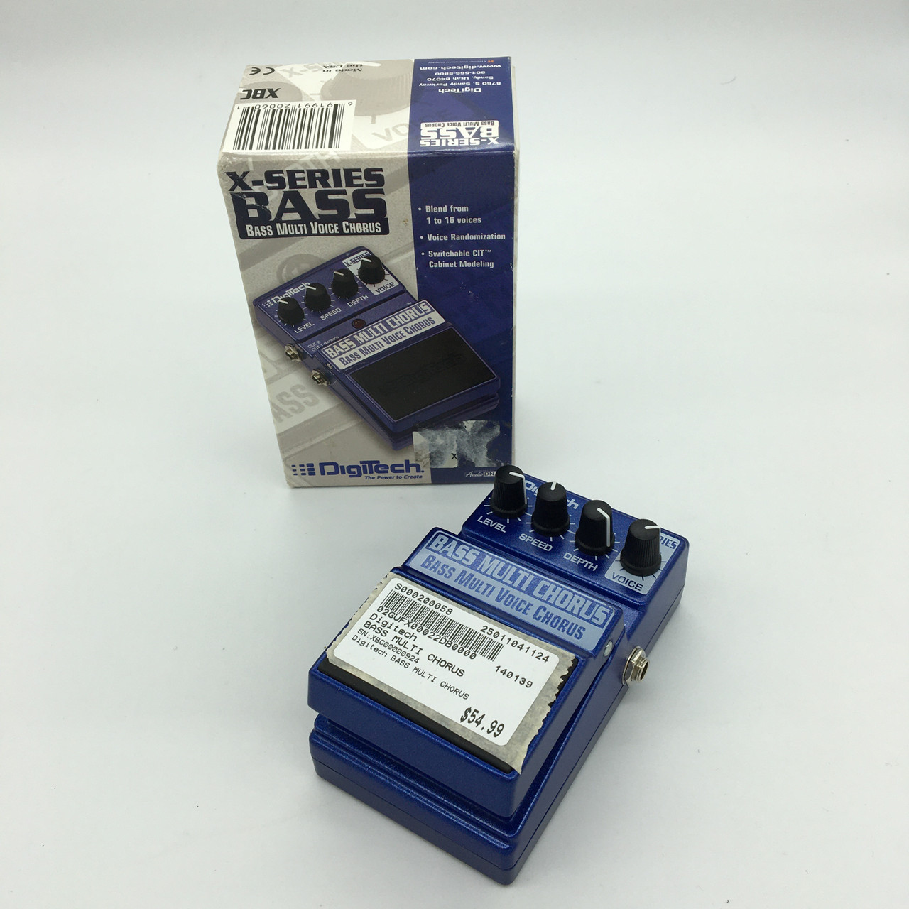 ギター DigiTech BASS MULTI CHORUS DigiTech Bass Multi Chorus | Sweetwater
