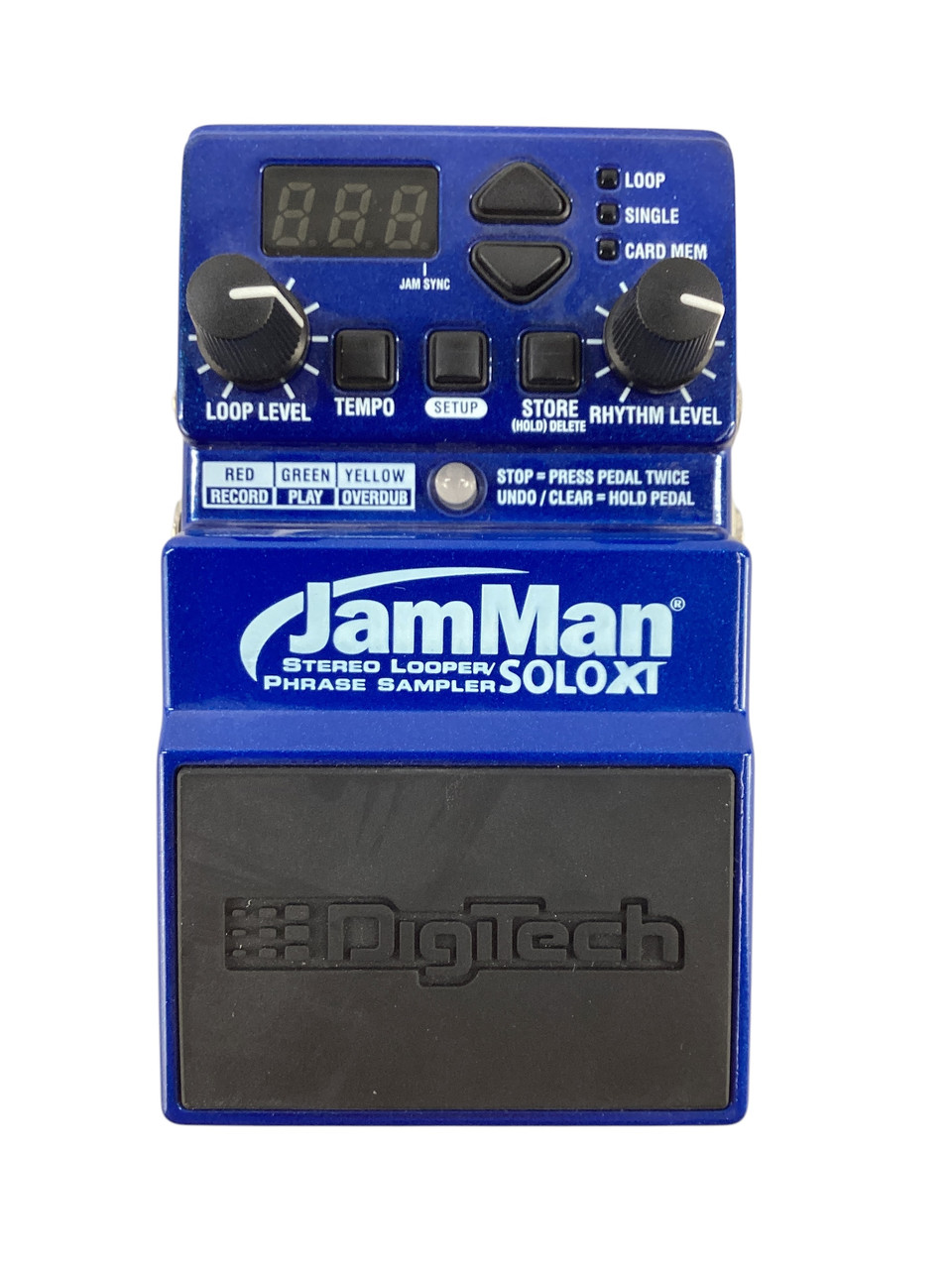 Digitech JamMan Solo ルーパー DigiTech JamMan Solo HD Stereo Looper Effects Pedal | Music