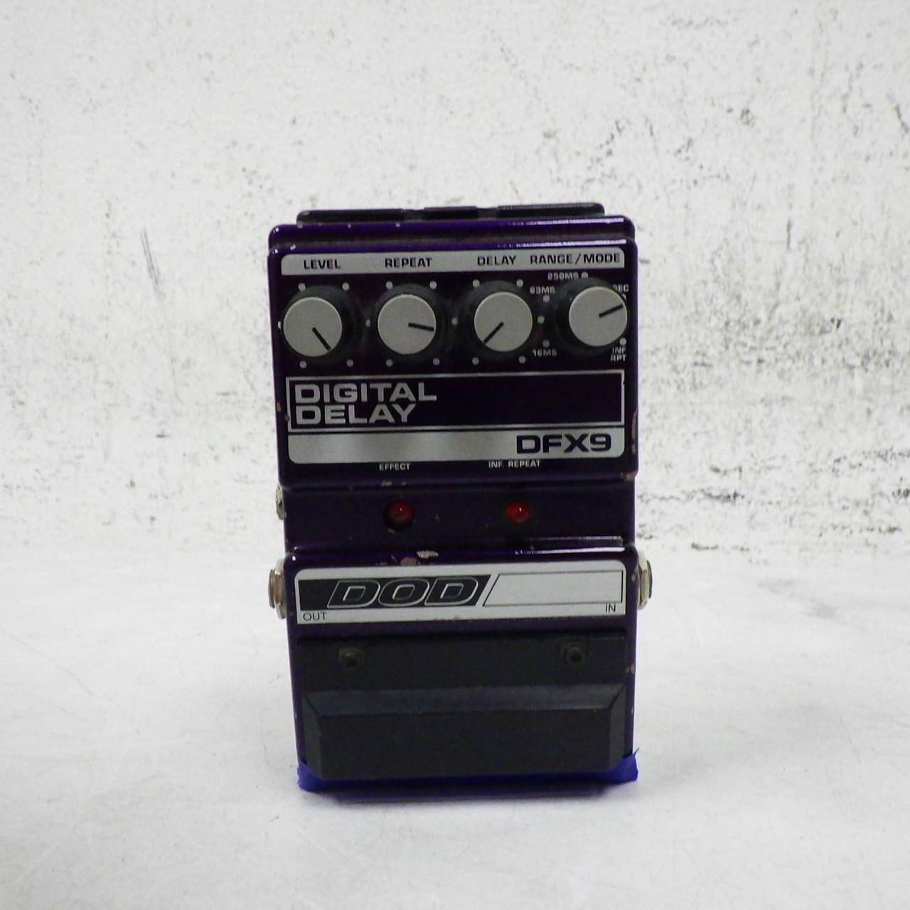 Used DOD DFX9 Delay Pedal