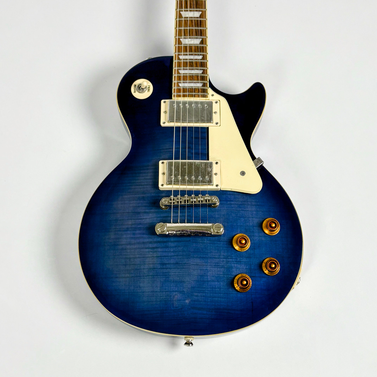 Used Epiphone LES PAUL STANDARD PRO Electric Guitar Blue 6-String
