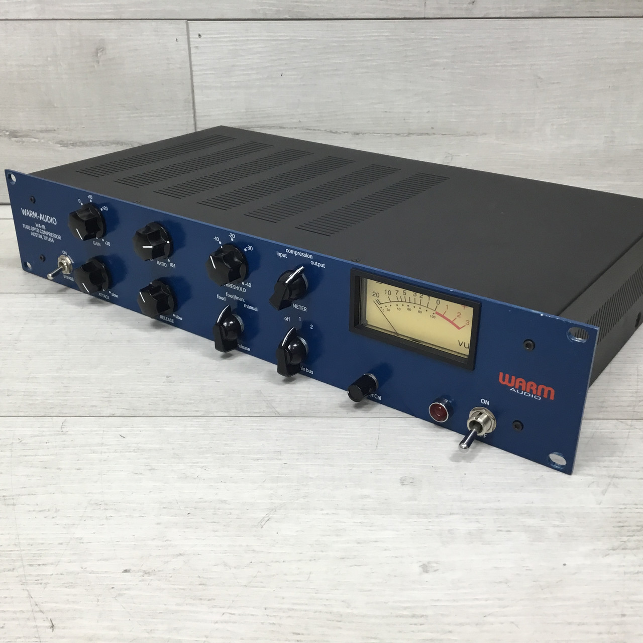 Used Warm Audio WA-1B Rack Opto Compressor Used Warm Audio WA-1B Rack Opto Compressor