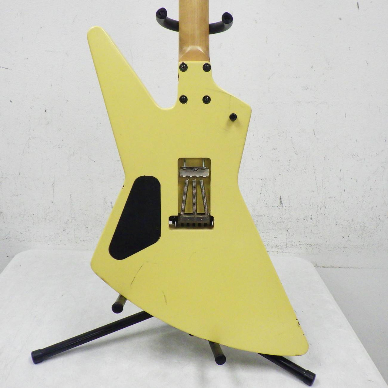 Used EX STYLE GUITAR Pointy Electric Guitar Yellow 6-String