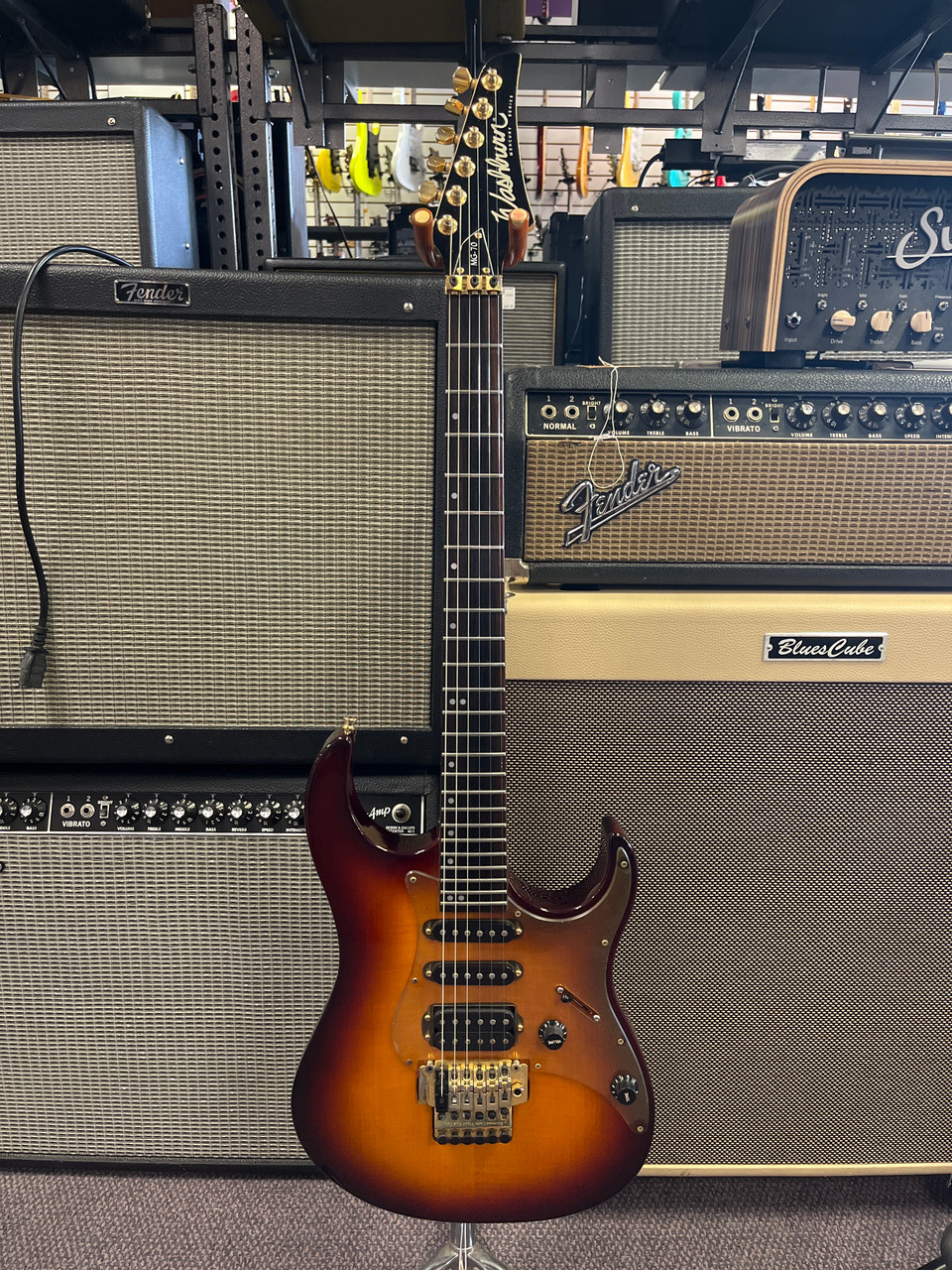 Used Washburn MG-70 Electric Guitar Sunburst 6-String