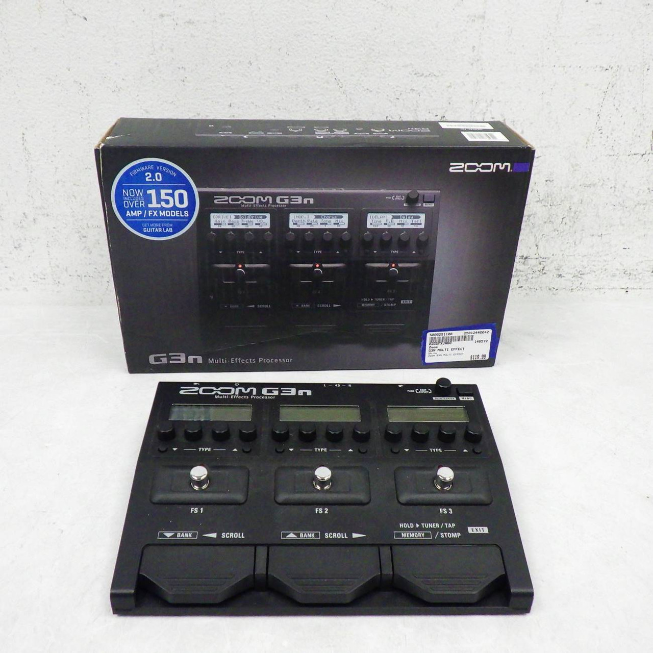 G3 Guitar Effects & Amp Simulator Pedal | Zoom