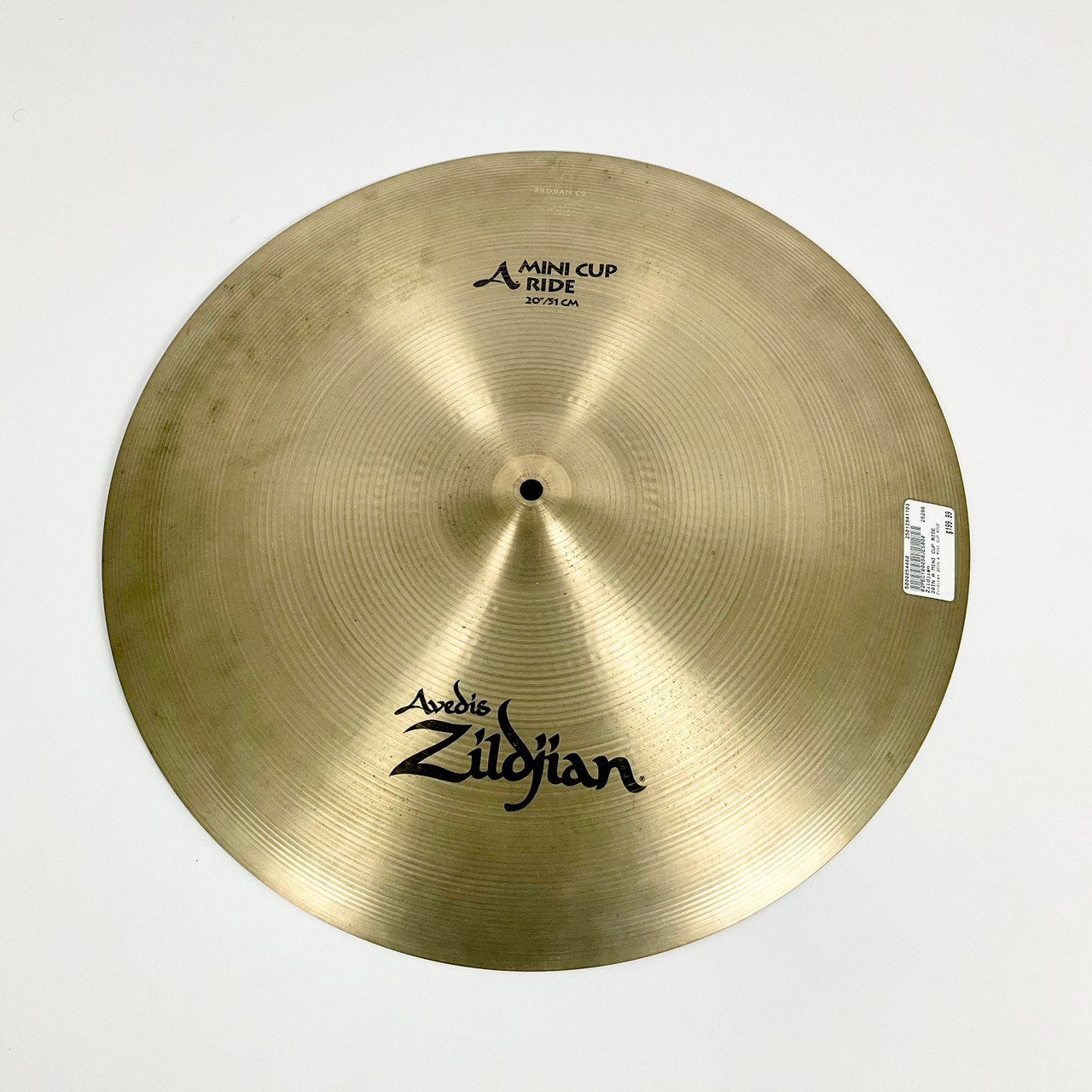 Used Zildjian 20IN A Mini Cup Ride Cymbal