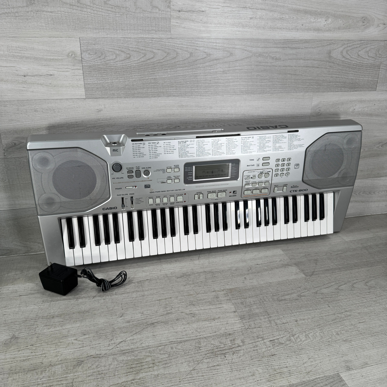 Casio CTK 800 guarantee