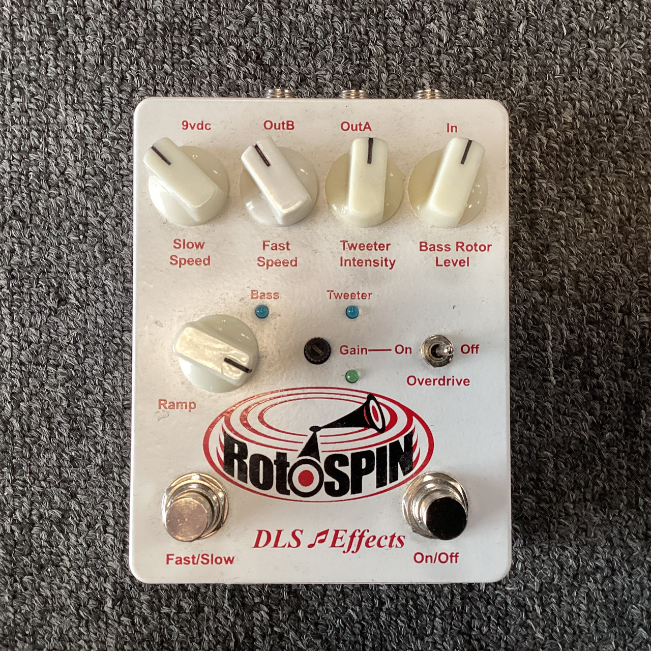 Used DLS ROTOSPIN Vibrato Pedal