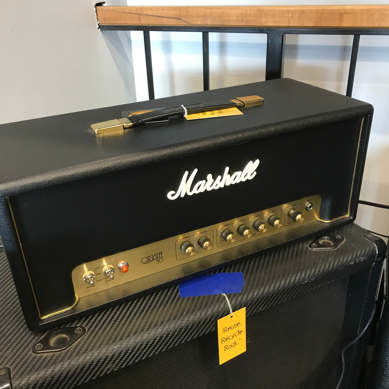 Used Marshall ORIGIN 50H W FOOTSWITCH Tube Guitar Amplifier Head