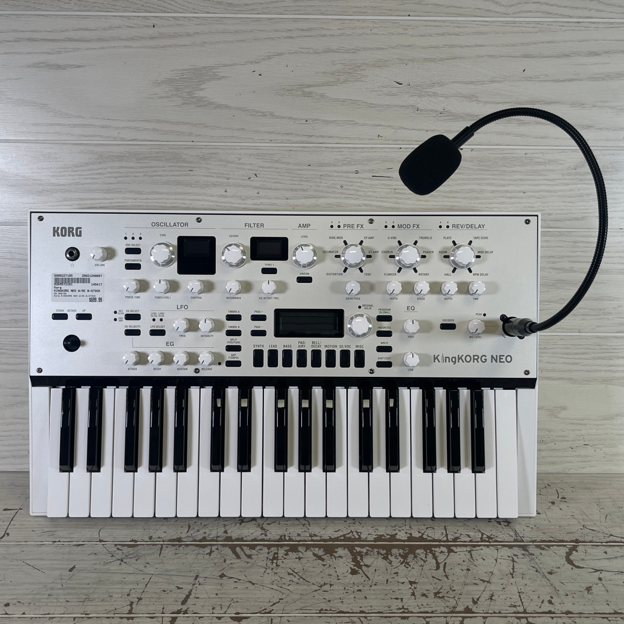 Used Korg KINGKORG NEO W/AC B-STOCK Compact Synthesizer Compact