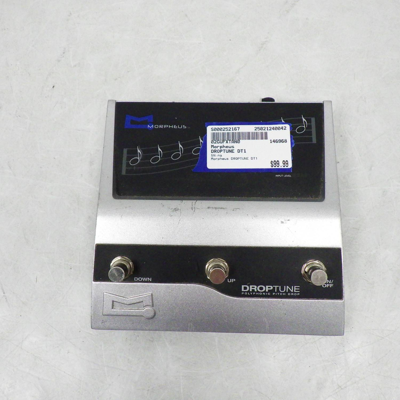 Used Morpheus DROPTUNE DT1 Octave Pedal