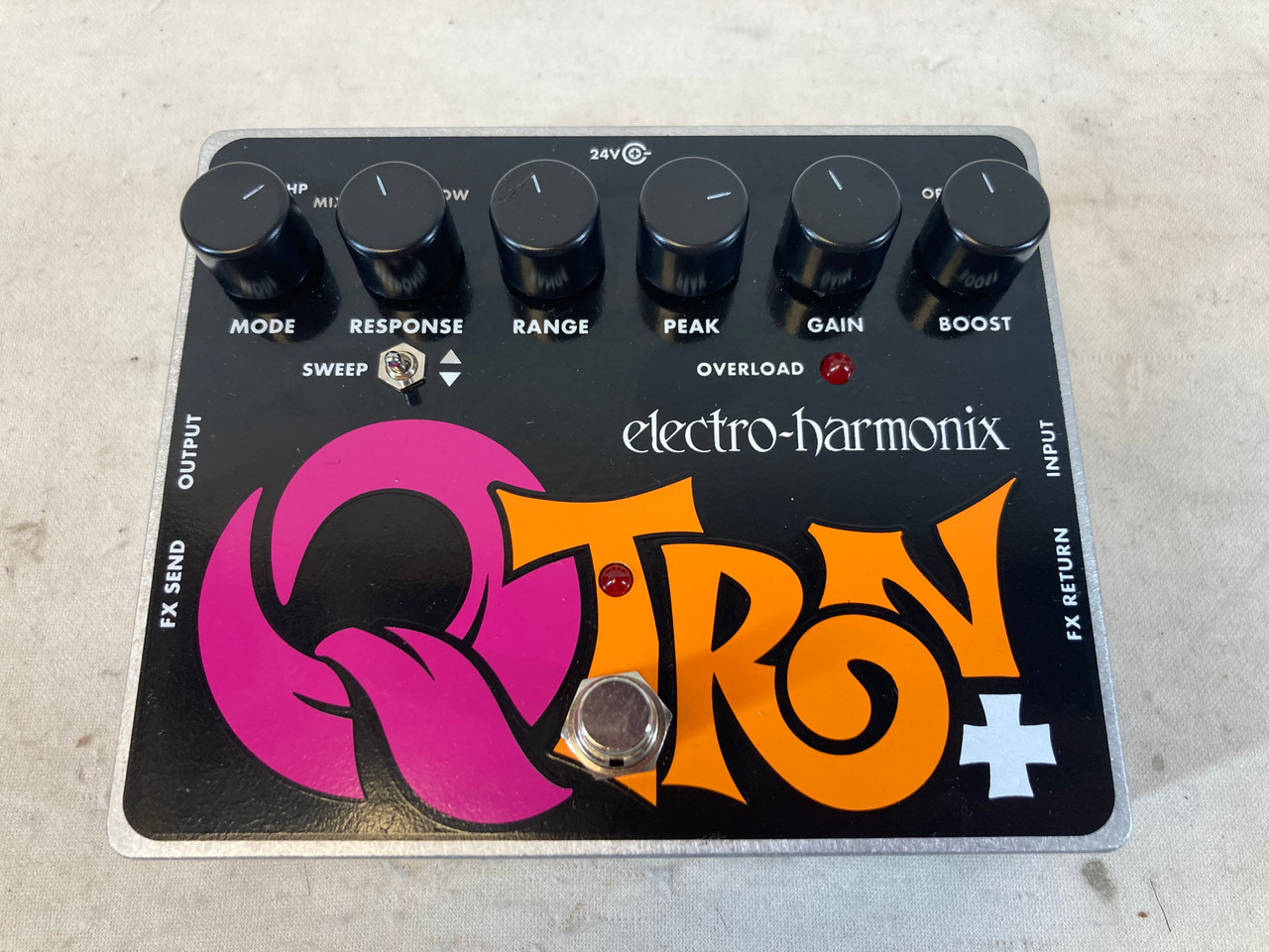 Used Electro Harmonix (E/H) Q-Tron Plus Wah Pedal