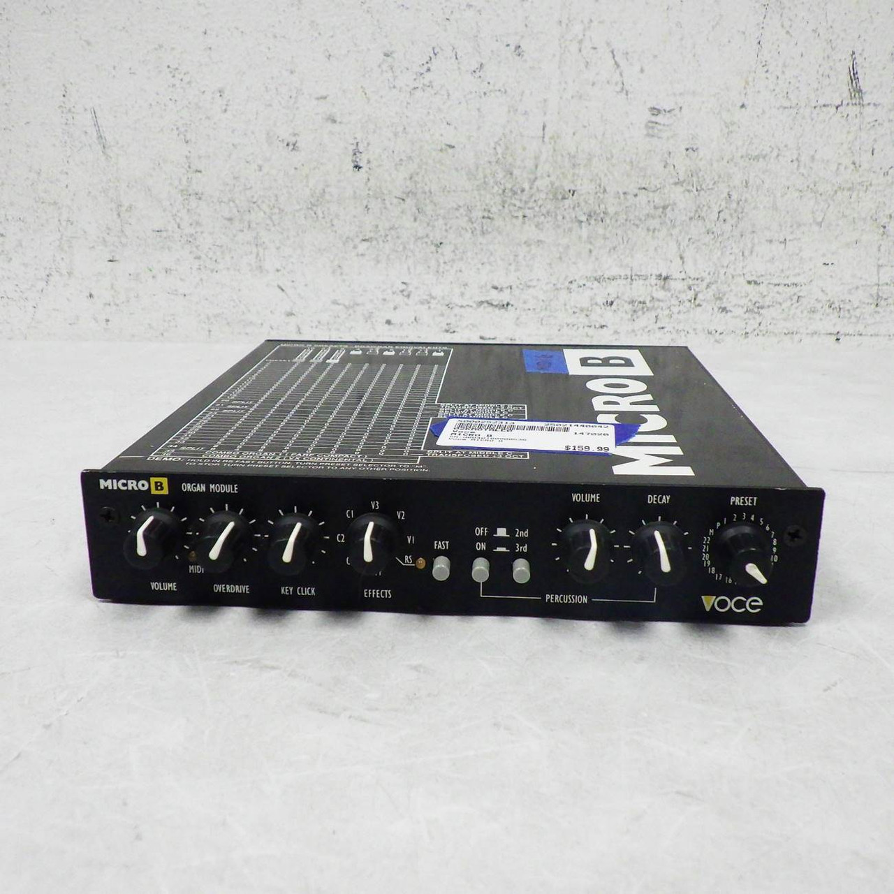 Used Voce MICRO B Rackmount Keyboard Brain