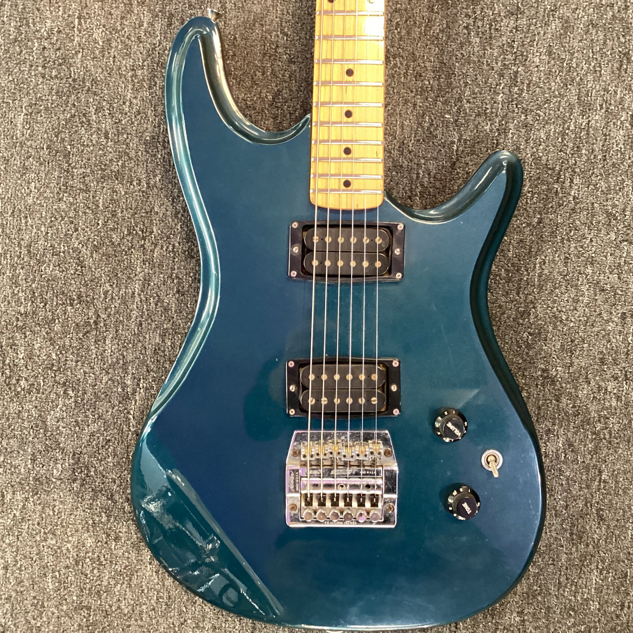 Used Ovation ULTRA GS II Vintage S Type Electric Guitar Blue 6-String