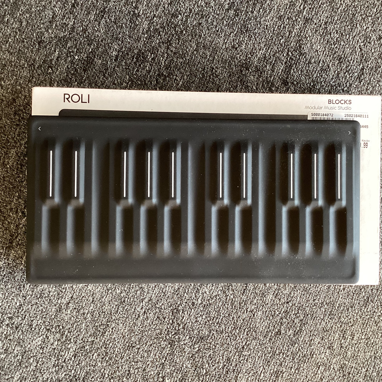 Used Roli SEABOARD BLOCK Pad Controller Pad 