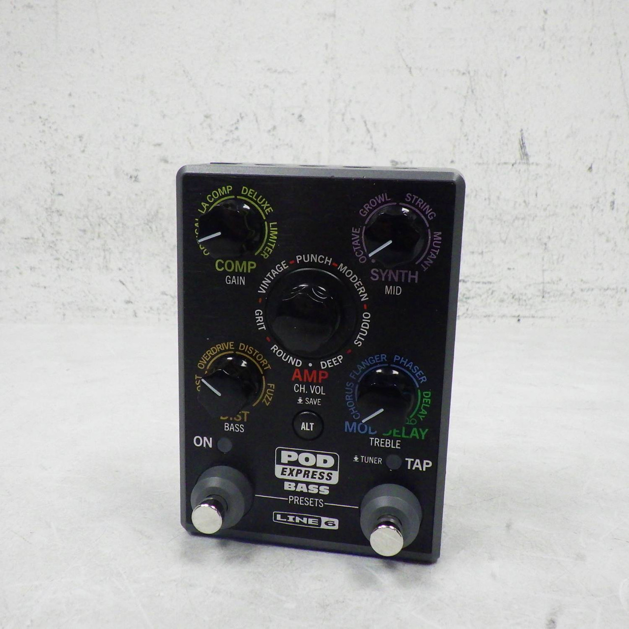 Used Line 6 POD EXPRESS BASS Multi-FX Pedal