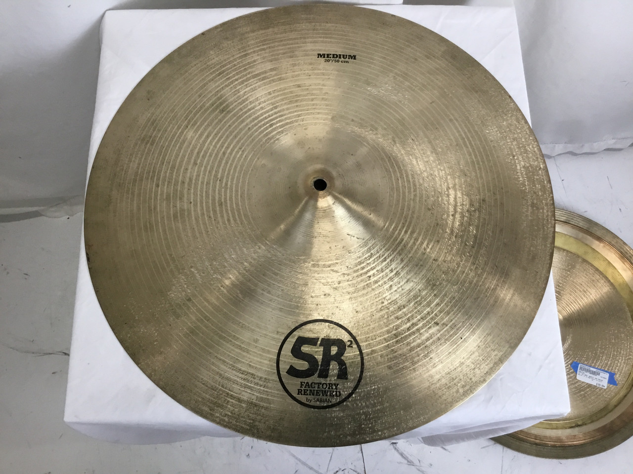Used Sabian 20 IN SR2 MEDIUM RIDE Ride Cymbal 20