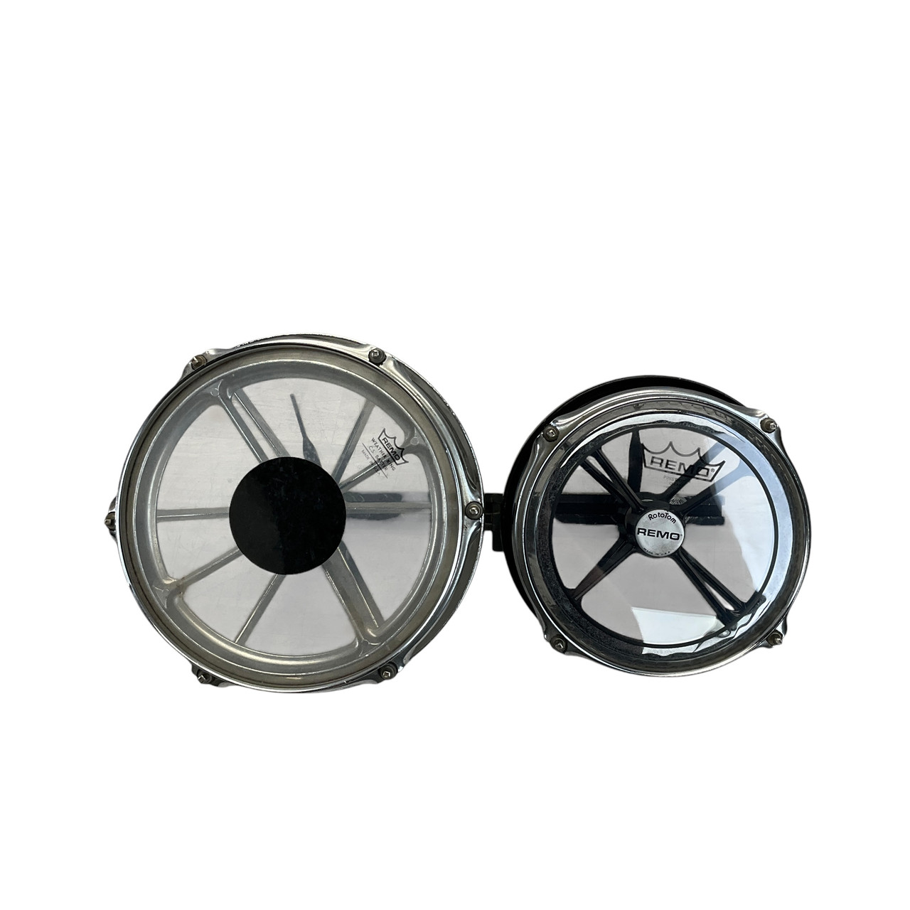 Used Remo 8/10IN TWO PIECE ROTOTOMS Percussion Instrument