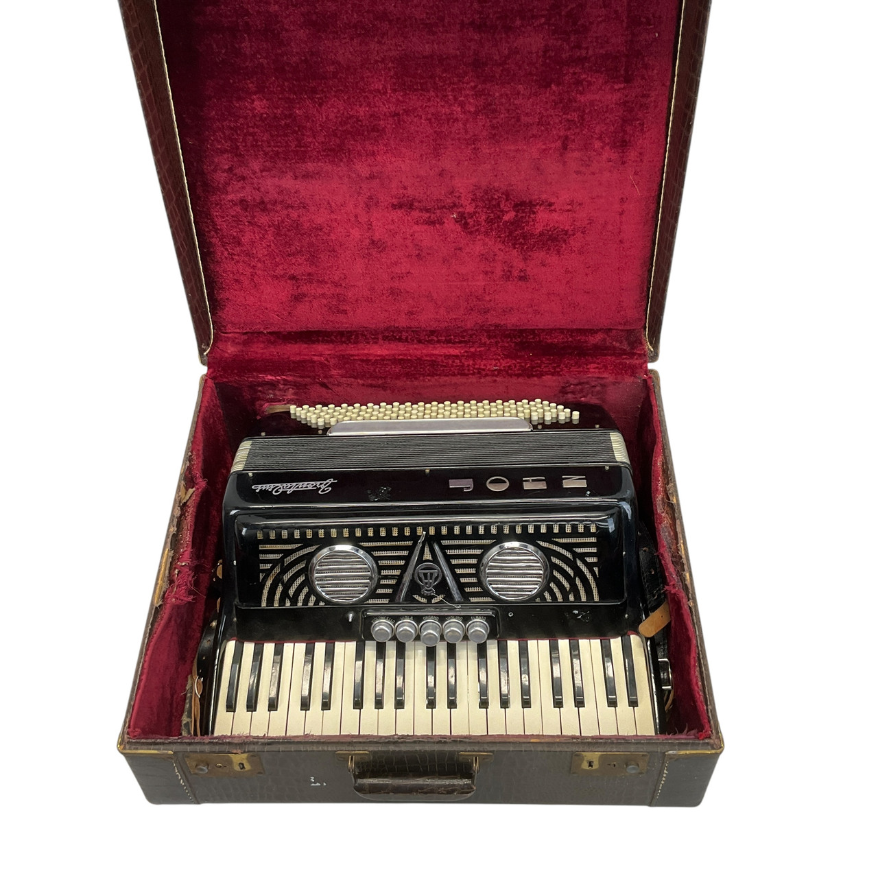 Used Frontalini Accordion Made In Italy