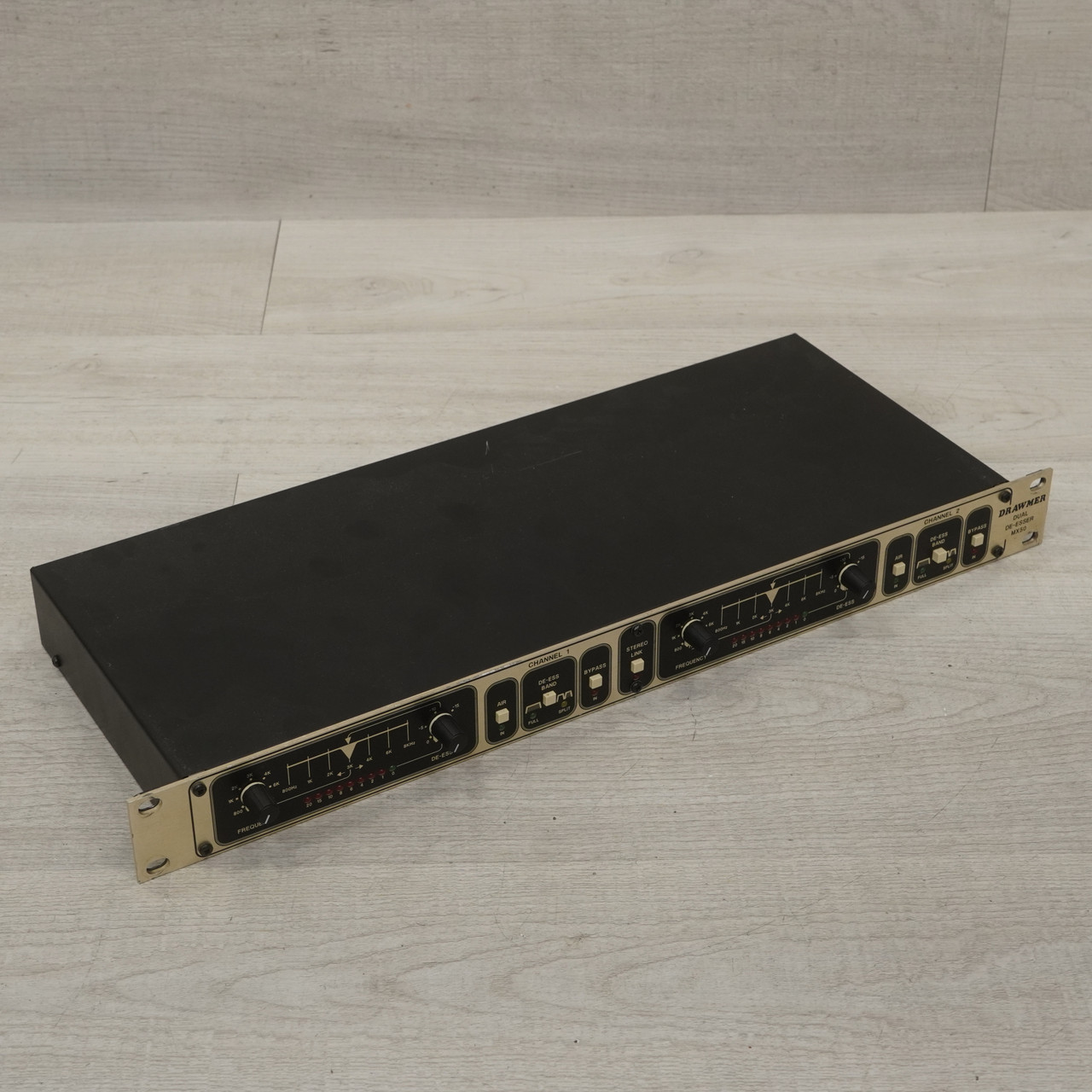 Used Drawmer MX50 Dual De-Esser - ES Broadcast