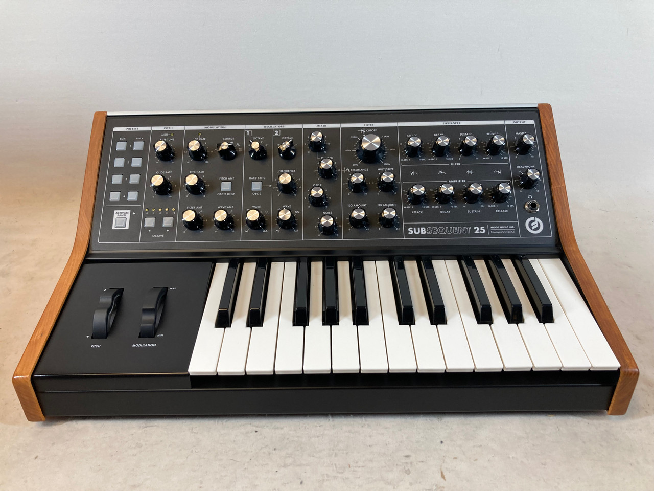 Used Moog Subsequent 25 Bass Synthesizer