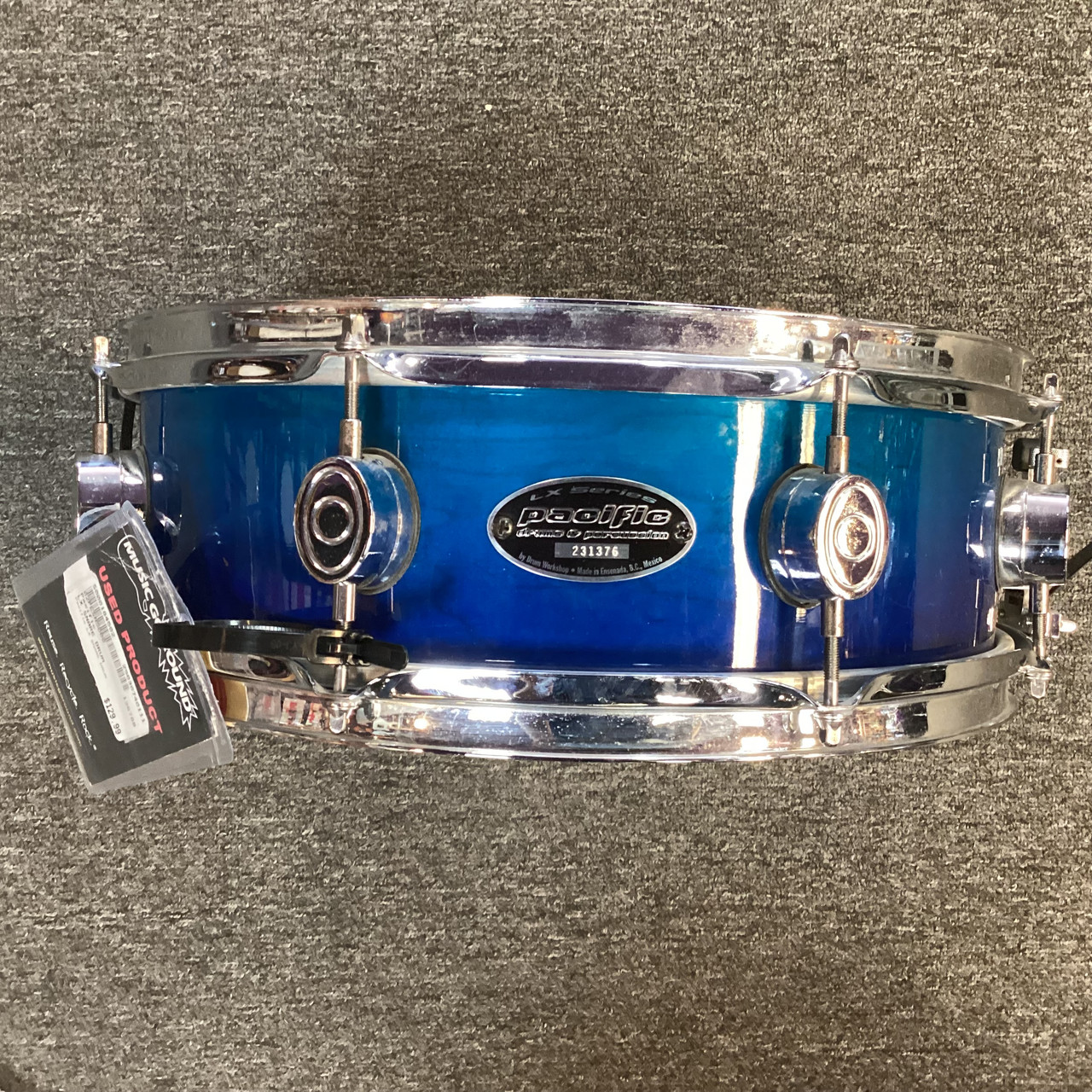 Used Pacific LX SNARE DRUM Wood Snare Drum 14