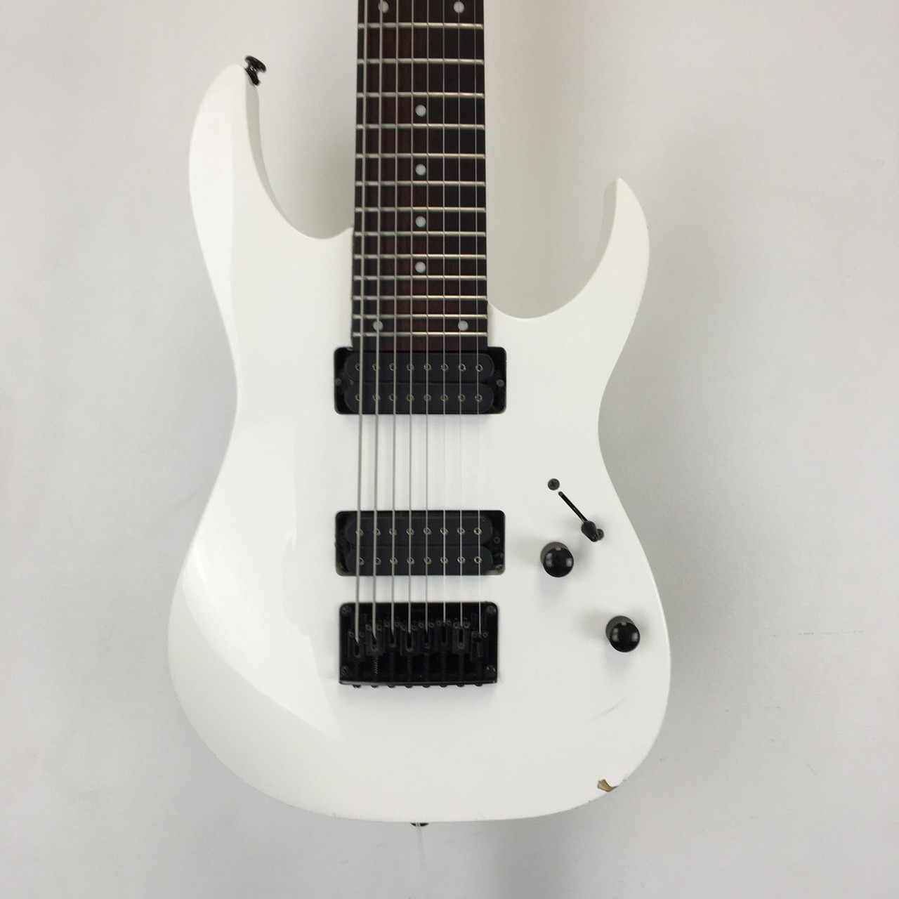 Ibanez RG ホワイト エレキギター Ibanez RG Standard RG8 8-string Electric Guitar - White