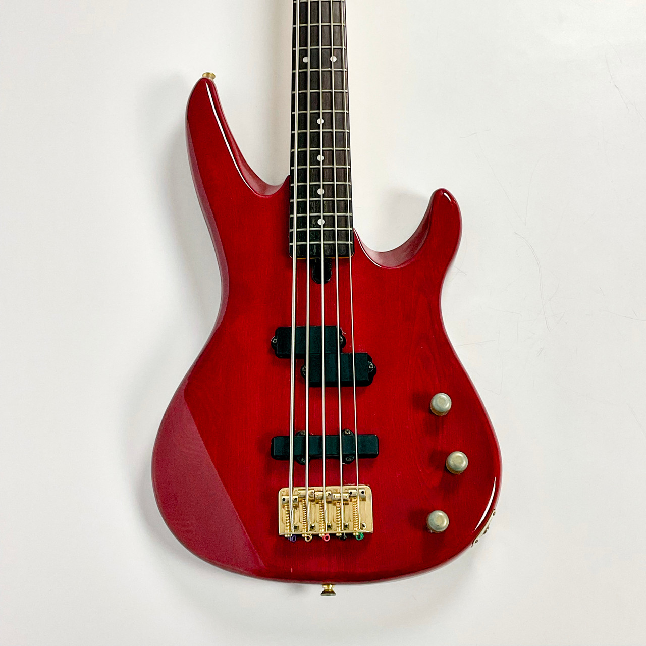 け*み様 YAMAHA ヤマハ　Bass ベース　RBX レッド　赤 Used Yamaha RBX5 Bass Guitar Red 5-String