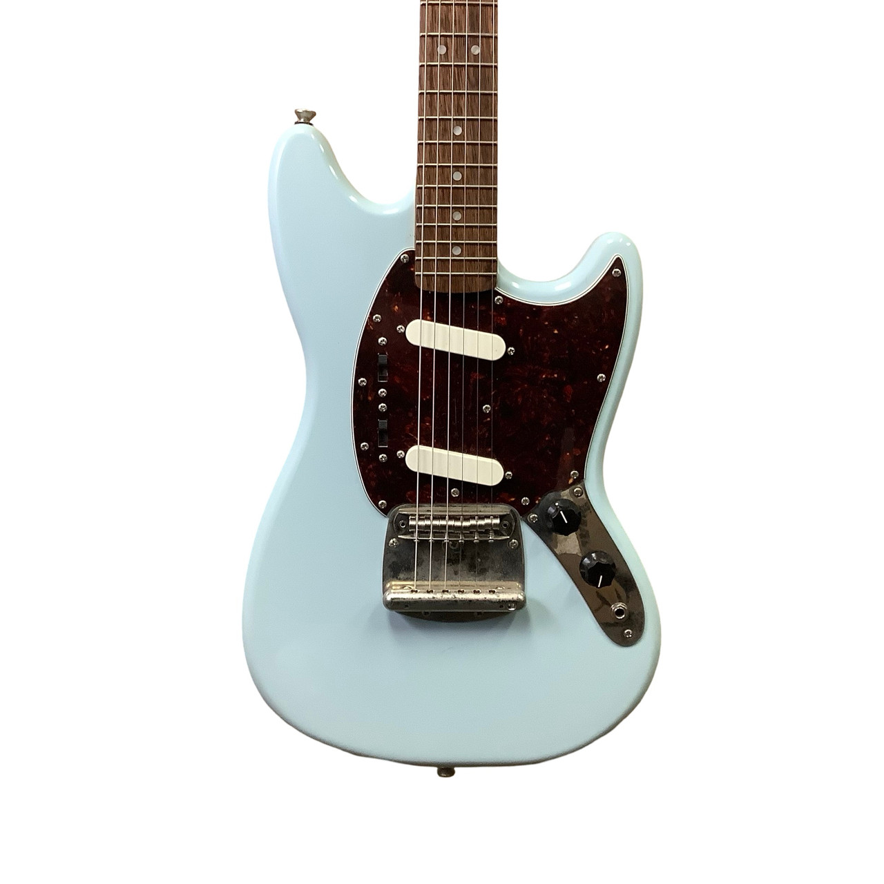 Used Squier VINTAGE MOD MUSTANG Electric Guitar Blue 6-String