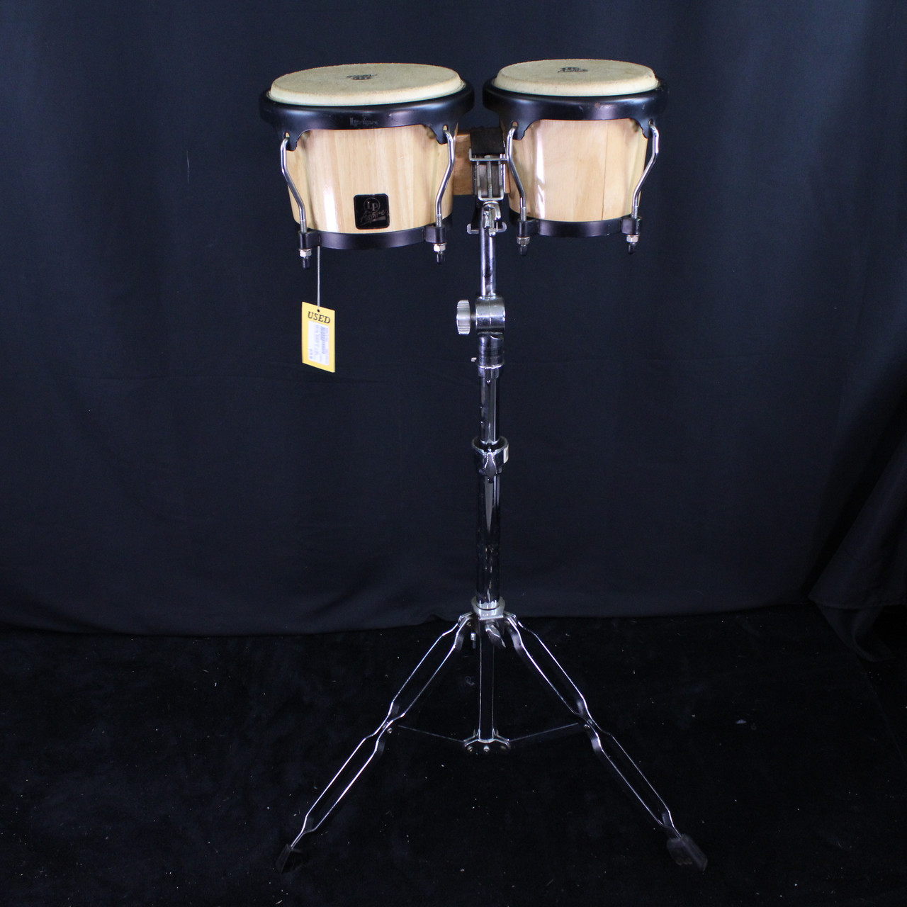 高感度ショップで2023年売れたブランド Used Latin Percussion - LP ASPIRE BONGOS W/ STAND Bongo パーカッション・打楽器