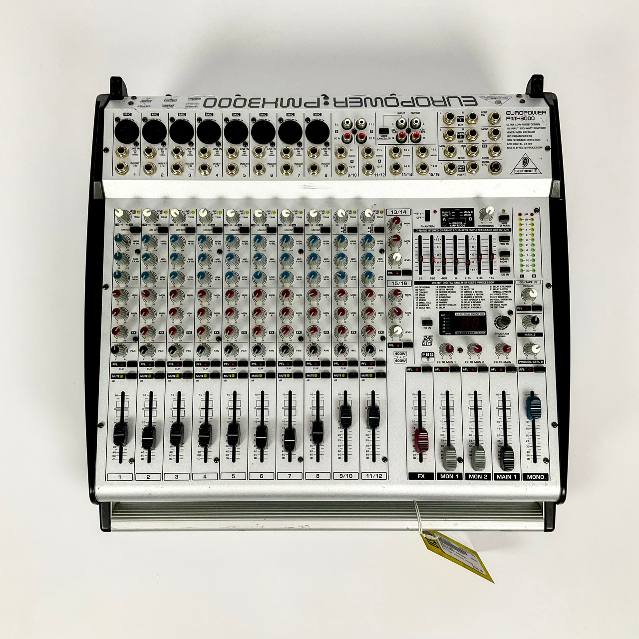 Used Behringer EUROPOWER PMH3000 Powered Mixer
