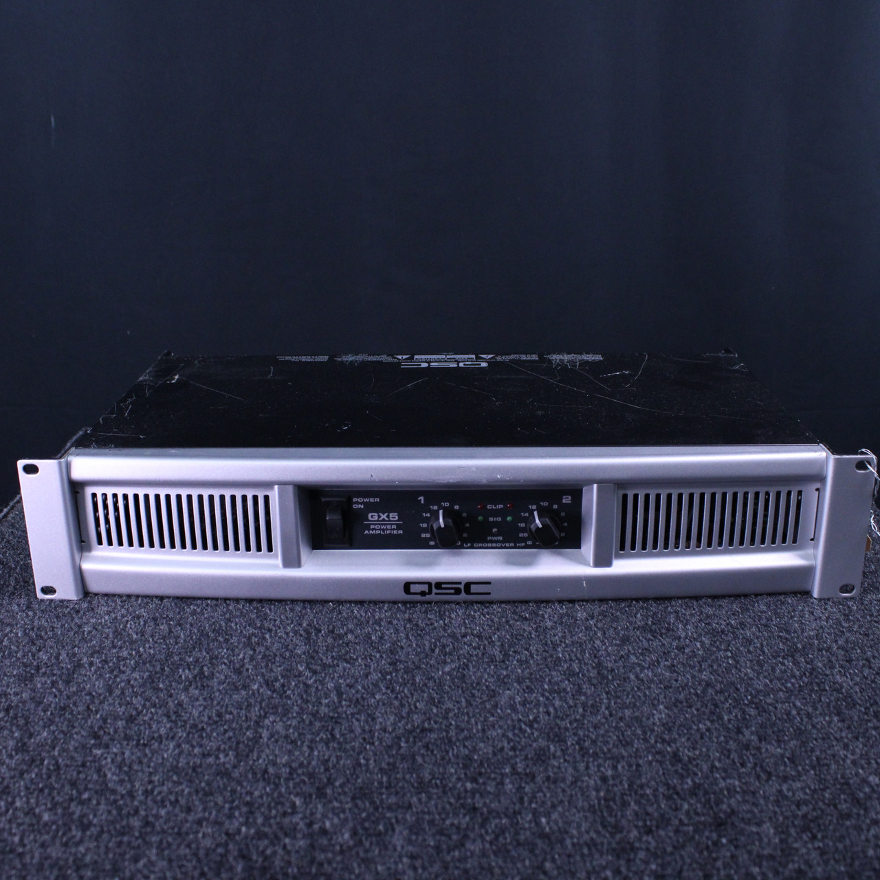 QSC GX5 パワーアンプ【ジャンク】 Yahoo!オークション -「qsc gx5」(ホビー、カルチャー) の落札