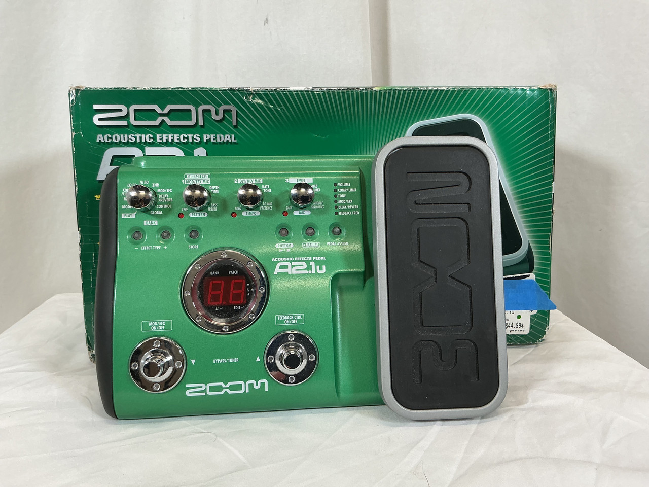Amazon.com: Zoom Pedal de efectos acústicos A2.1U con Usb y