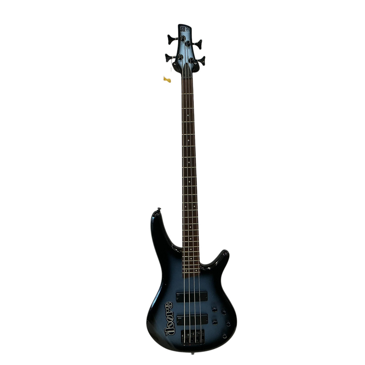 Used Ibanez SDGR SR250 Modern Metal Bass Guitar Blue 4-String