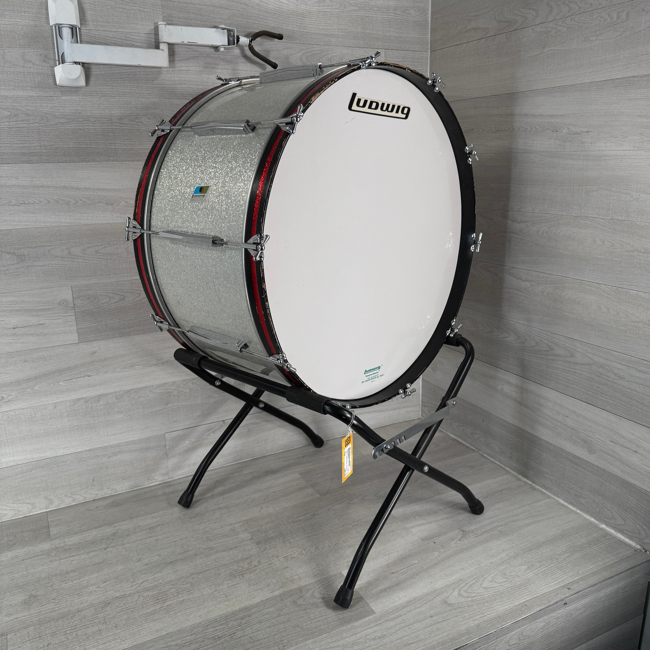 Used Ludwig Vintage Symphonic Concert Bass Drum - 28 x 14