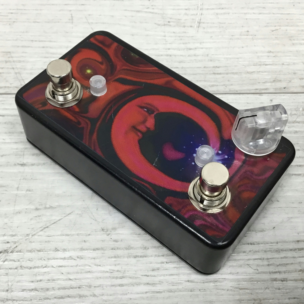 Used Lovepedal TCHULA BOOST RED MOON PEDAL Guitar Effects  